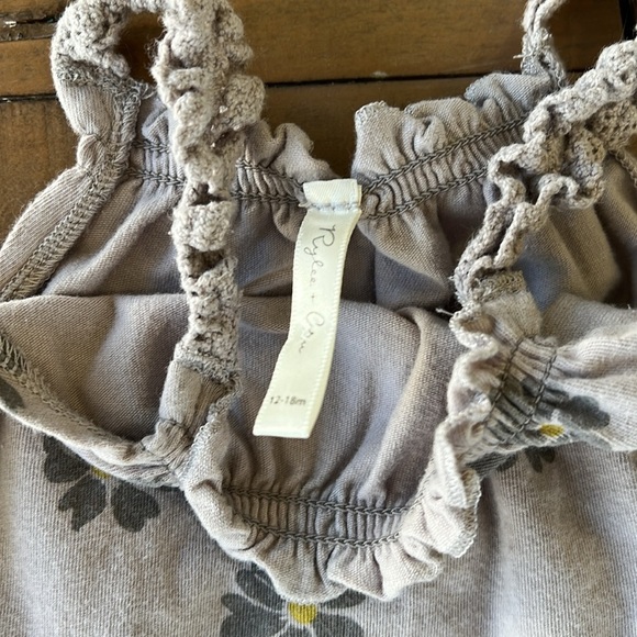 Rylee + cru gray floral matching set - Picture 3 of 8